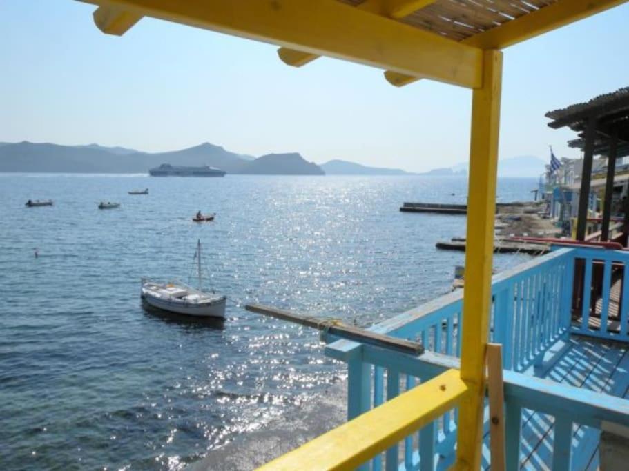 The Yellow Boat House Klima  Kültér fotó